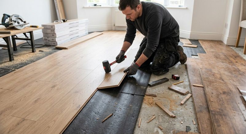 Laminate Floor Installation in Lebanon, OH
