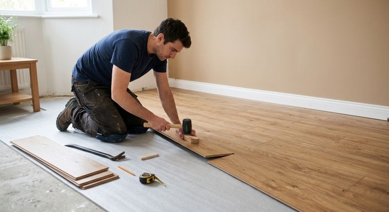 Laminate Floor Installation in Monroe, OH