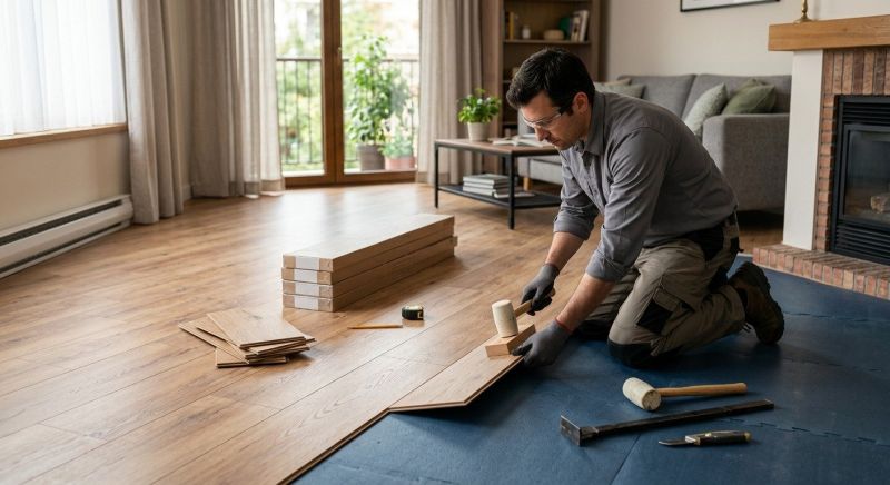 Laminate Floor Installation in Warren County, OH