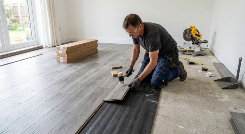 Laminate Floor Installation in Wilmington, OH