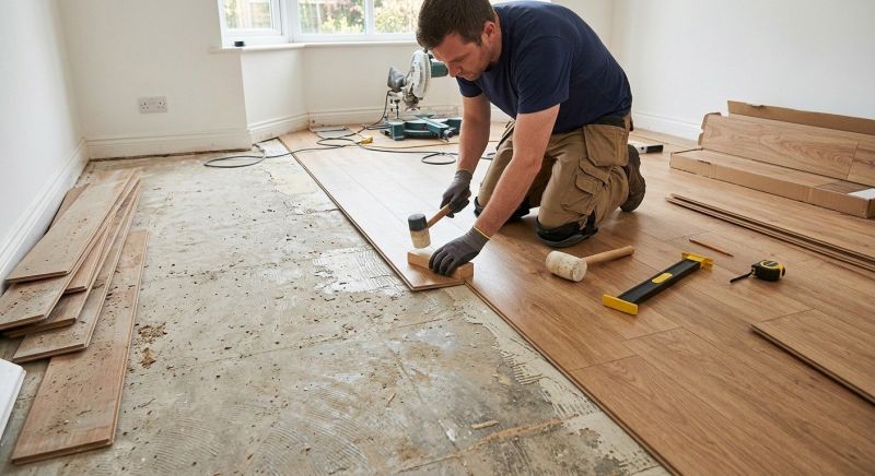 Laminate Floor Replacement in Maineville, OH
