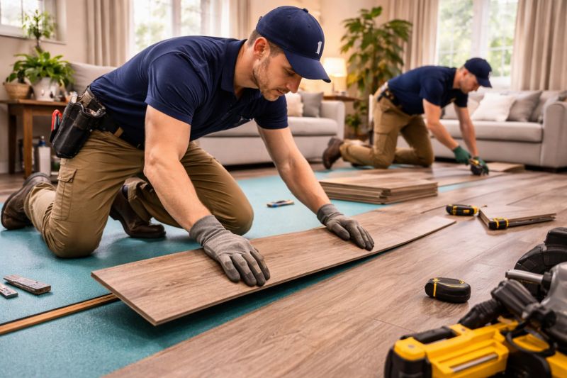 Laminate Floor Replacement in Trenton, OH