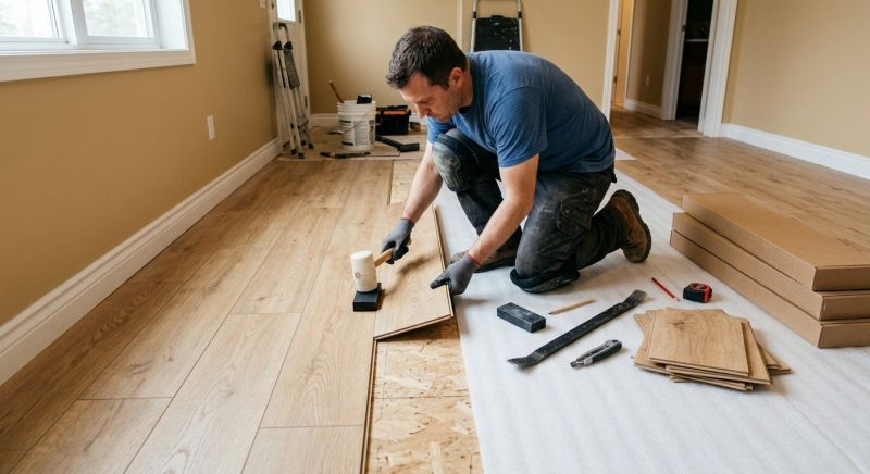 Laminate Tile Installation in Waynesville, OH