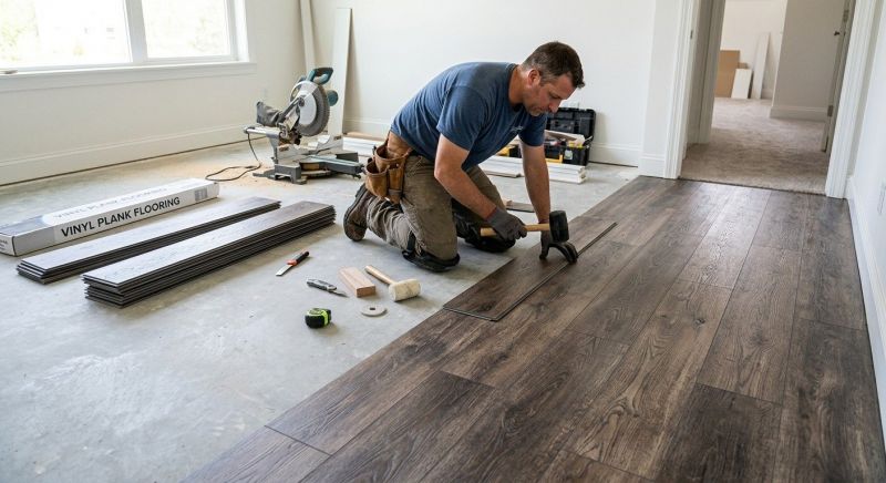 Linoleum Floor Installation in Bellbrook, OH