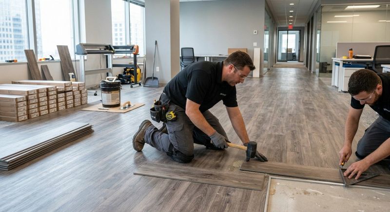 Linoleum Floor Installation in Hamilton, OH