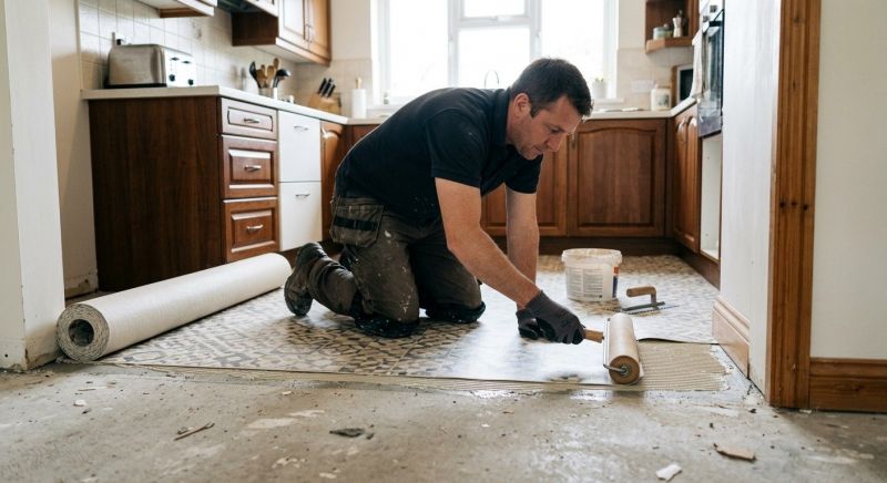 Linoleum Floor Installation in Monroe, OH