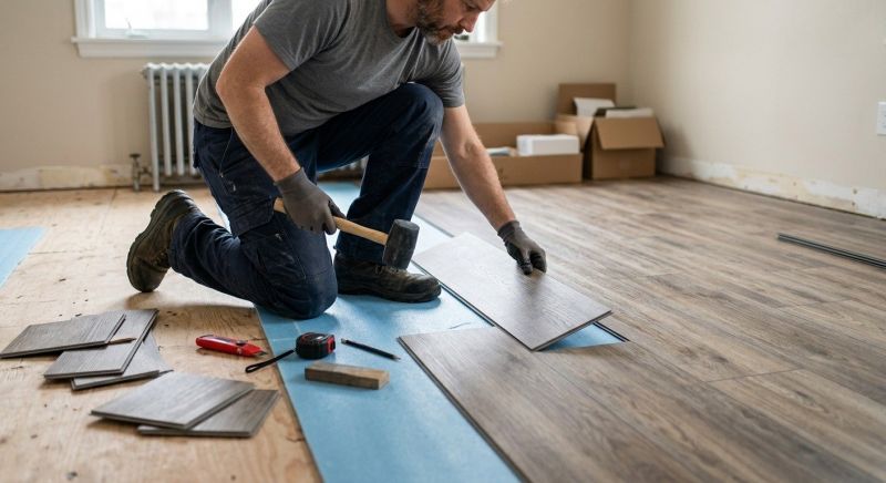 Linoleum Floor Installation in Wilmington, OH