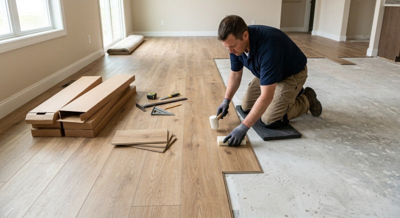 Luxury Vinyl Tile Installation in Middletown, OH