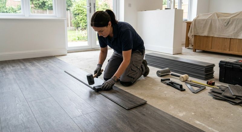 Luxury Vinyl Tile Installation in Xenia, OH