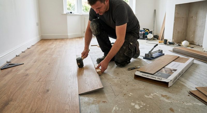 Lvt Flooring Installation in New Vienna, OH