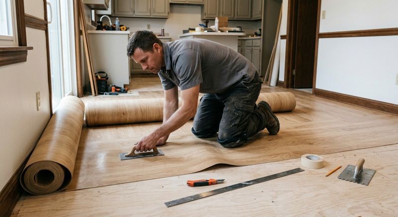 Sheet Flooring Installation in Goshen, OH