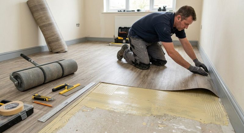 Sheet Flooring Installation in Loveland, OH