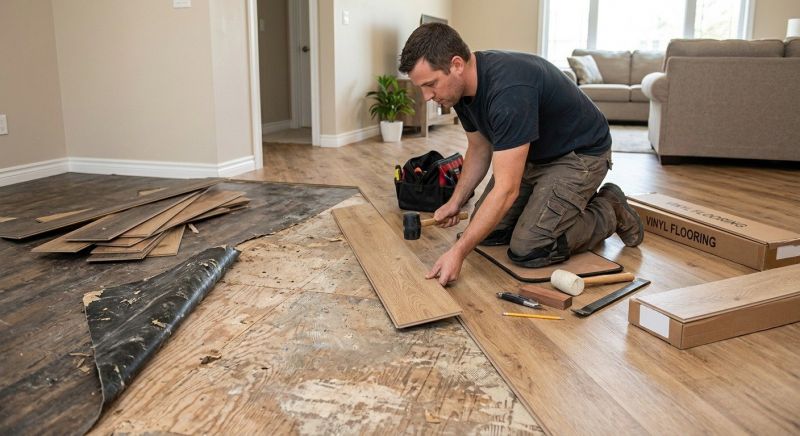 Vinyl Flooring Installation in Clermont County, OH