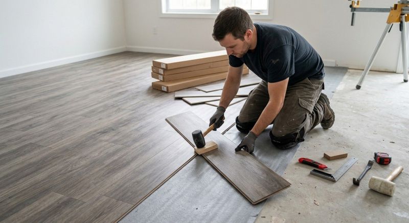 Vinyl Flooring Installation in Fayetteville, OH